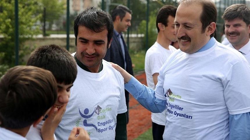 Vali Pehlivan 1. Zeytin Dalı Engelliler Spor Oyunları &Ouml;d&uuml;l T&ouml;renine Katıldı