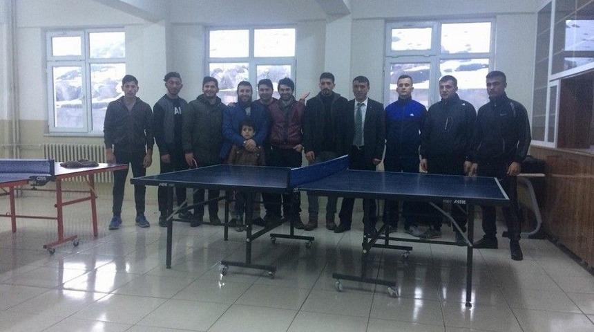 &Ccedil;ıldır "halk Masa Tenisi Turnuvası" Sonu&ccedil;landı