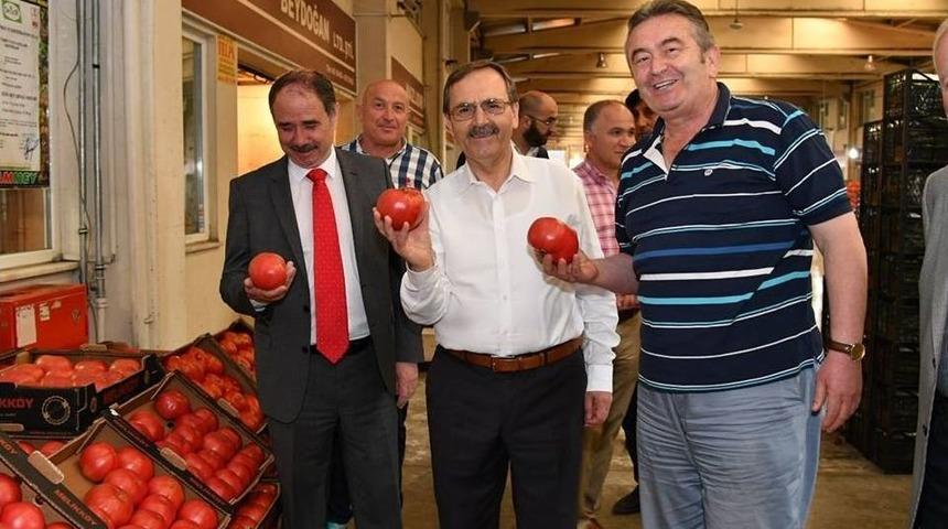 Başkan Şahin: &ldquo;haldeki Sorunları &Ccedil;&ouml;zeceğiz"