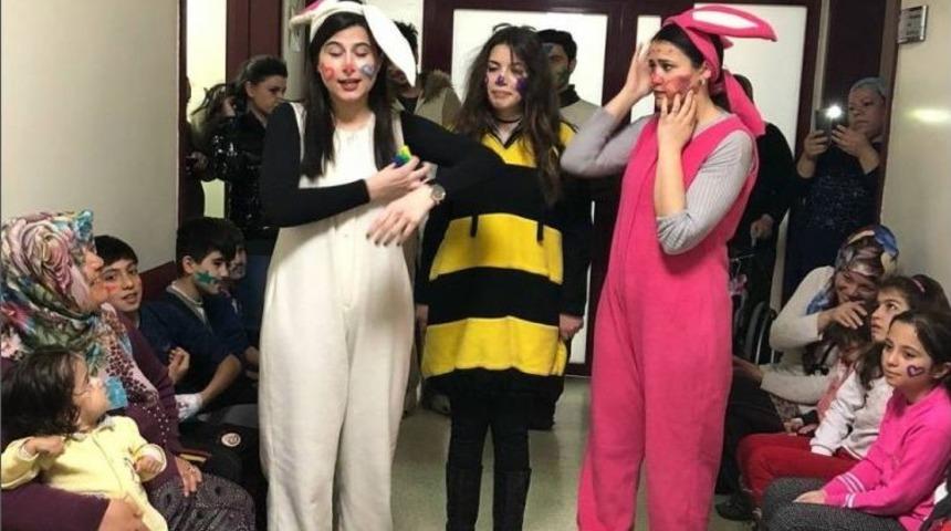 Ga&uuml;n Hastanesinde Kitap Okuma Etkinliği