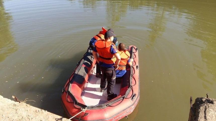 Irmağa Giren Yunus, Ekiplerin &Ccedil;alışması İle Denize Ulaştırıldı