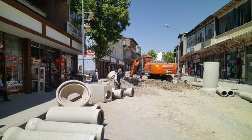 Uzan, Altyapı Ve Yol &Ccedil;alışmalarını Denetledi
