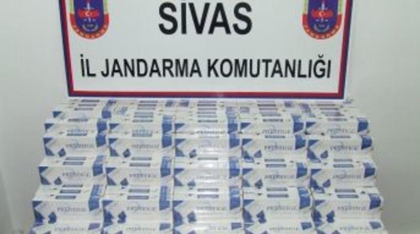 Sivas’ta Kaçakçılık Operasyonları
