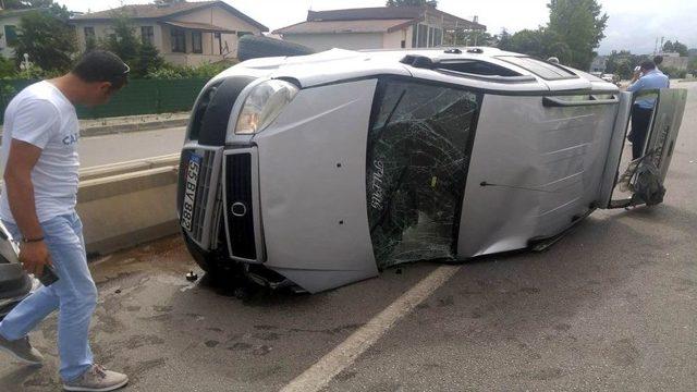 Samsun’da Trafik Kazası: 2 Yaralı