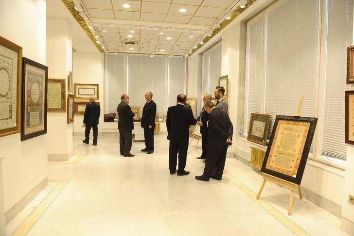 Eğitim Yararına Hat Sergisine Büyük İlgi G2