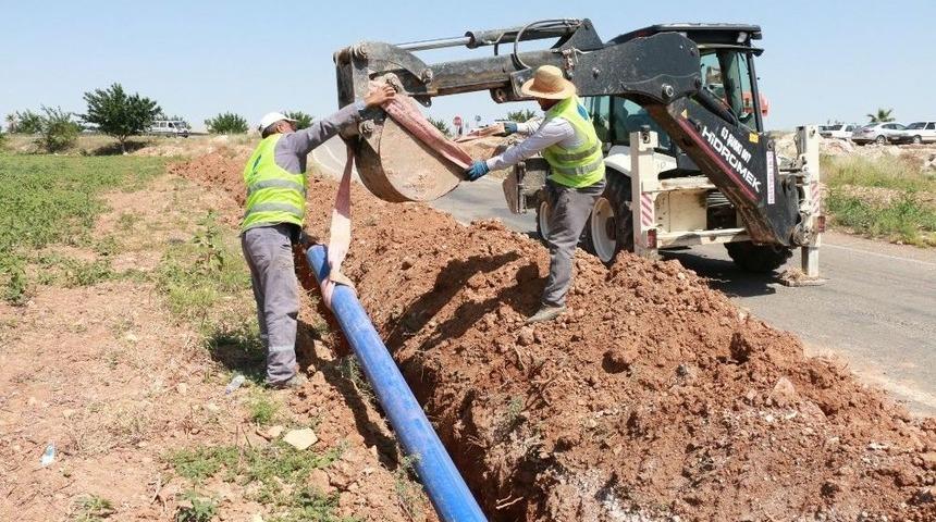 Edene Grup İ&ccedil;me Suyu Projesi S&uuml;r&uuml;yor