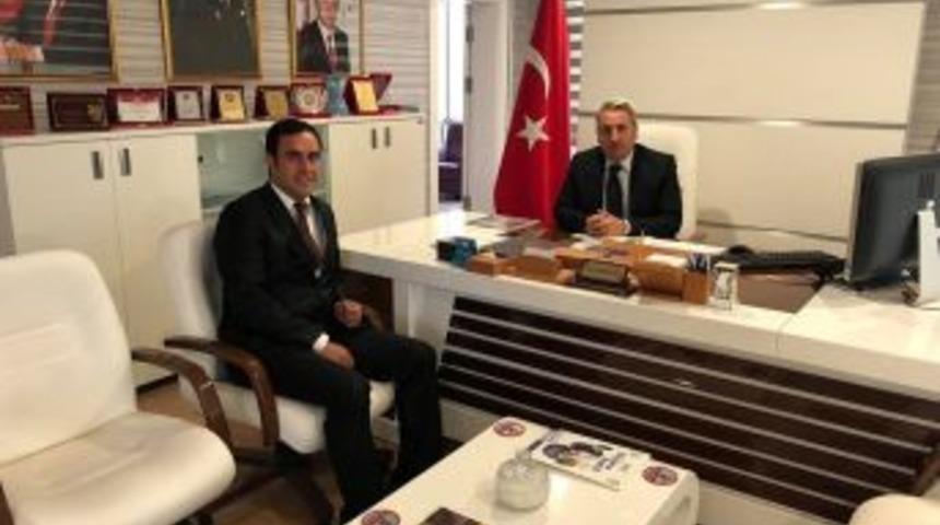 Arif Karadağ&rsquo;dan Ghsi M&uuml;d&uuml;r&uuml; Taşkesenligil&rsquo;e Ziyaret