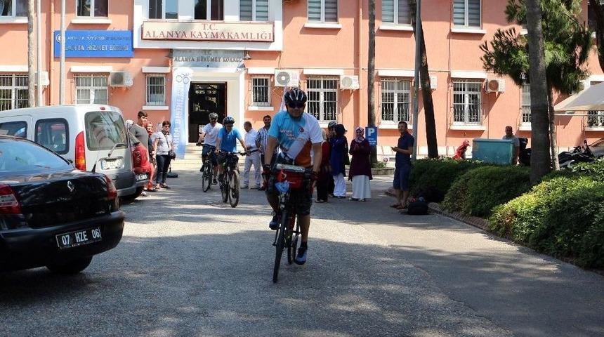 Sultan Alaaddin Keykubat&rsquo;ta Vefa İ&ccedil;in Alanya&rsquo;dan Konya&rsquo;ya Pedal &Ccedil;evirecek