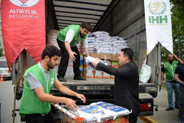 Balıkesir’den Afrin Ve Doğu Guta’ya İnsani Yardım Tır’ları Yola Çıktı