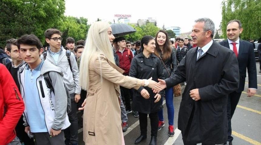 Kaymakam G&uuml;ler Ve Başkan K&ouml;şker, Gatem&rsquo;e Konuk Oldu