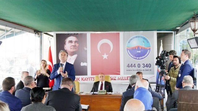 Büyükçekmece Belediye Meclisi Balıkçılar Kooperatifinde Toplandı