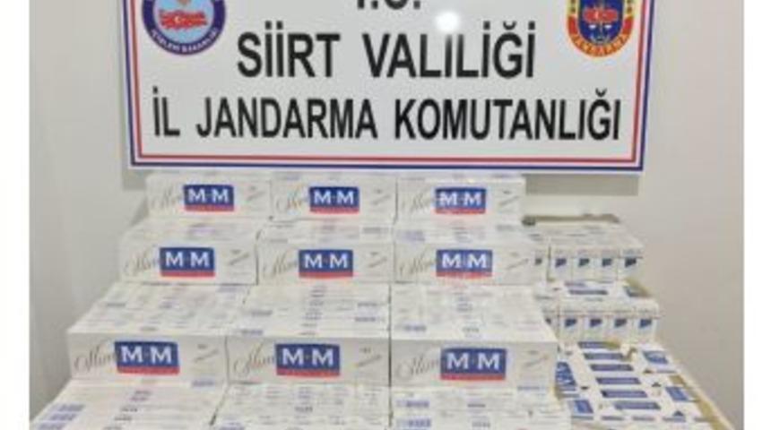 Siirt&rsquo;te 2 Bin 280 Paket Ka&ccedil;ak Sigara Ele Ge&ccedil;irildi