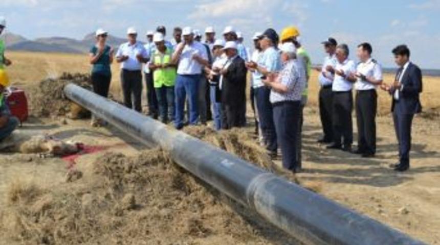 Kulu&rsquo;ya Doğal Gaz Boru Hattı Birleştirme &Ccedil;alışmaları Başladı