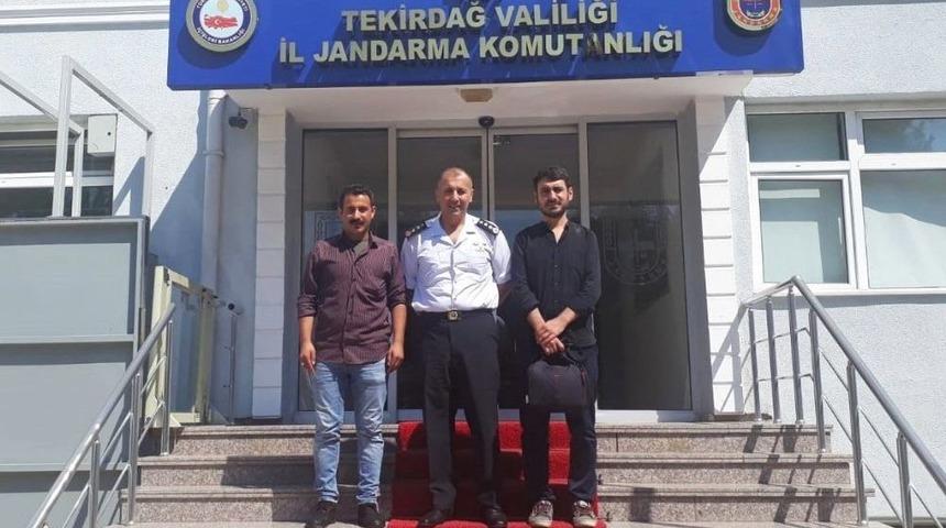 İl Jandarma Komutanlığı İhlas Haber Ajansını Tebrik Etti