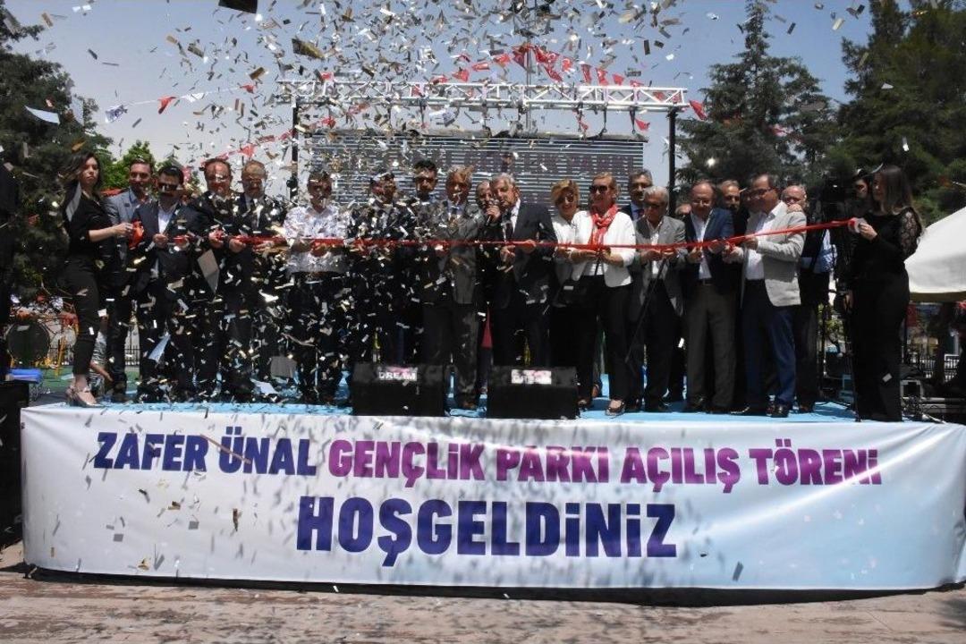 Zafer &Uuml;nal Gen&ccedil;lik Parkı T&ouml;renle A&ccedil;ıldı