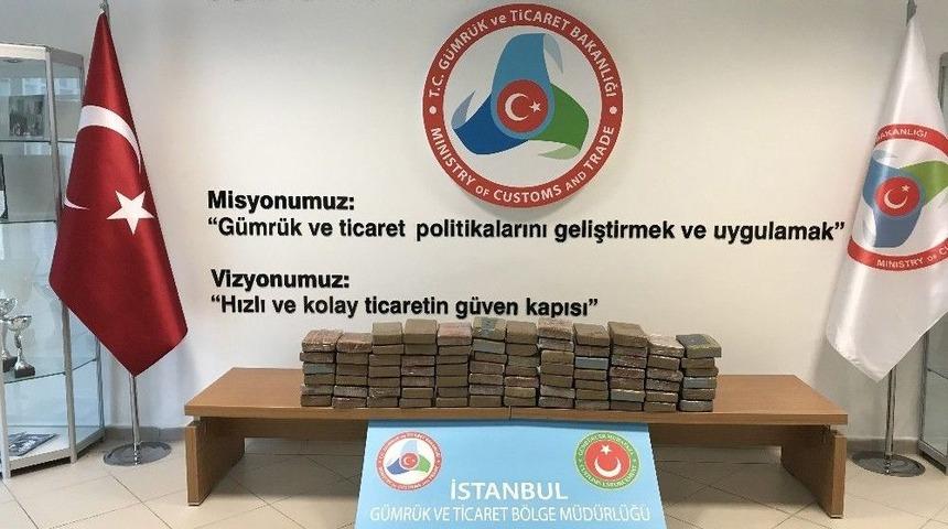 Muz Y&uuml;kl&uuml; Konteynerde 90 Kilo Uyuşturucu Ele Ge&ccedil;irildi