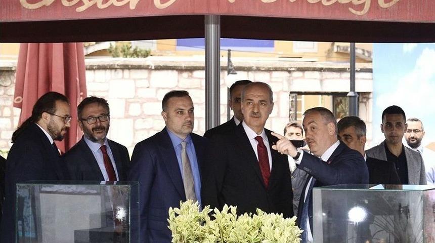 Bakan Kurtulmuş Ey&uuml;p Sultan Tarihi Merkez Y&ouml;netimi (estam) Projesi&rsquo;nin Tanıtım Toplantısına Katıldı