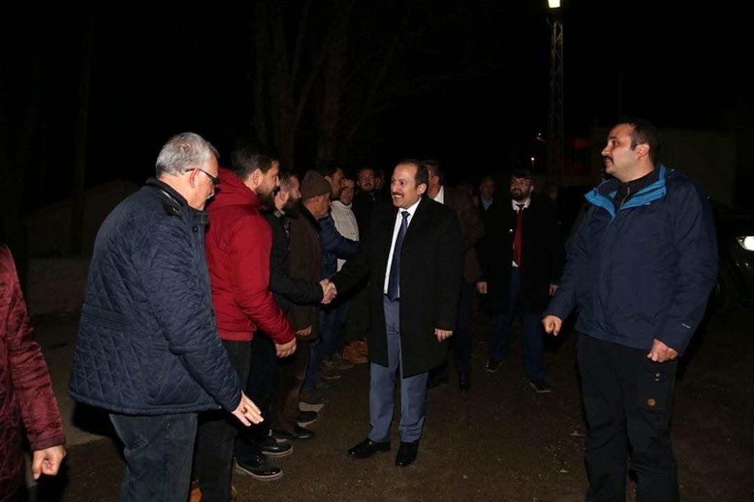 Vali Ali Hamza Pehlivan, Ko&ccedil;bayır K&ouml;y&uuml;&rsquo;nde Sılaya Gelen Gurbet&ccedil;ilerle Bir Araya Geldi