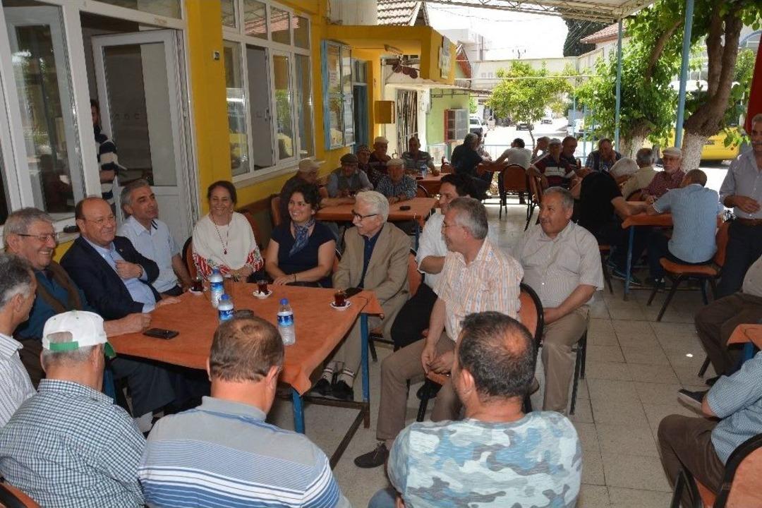 Başkan &Ouml;zakcan, Kuyulu Ve Şevketiye Mahallelerini Ziyaret Etti