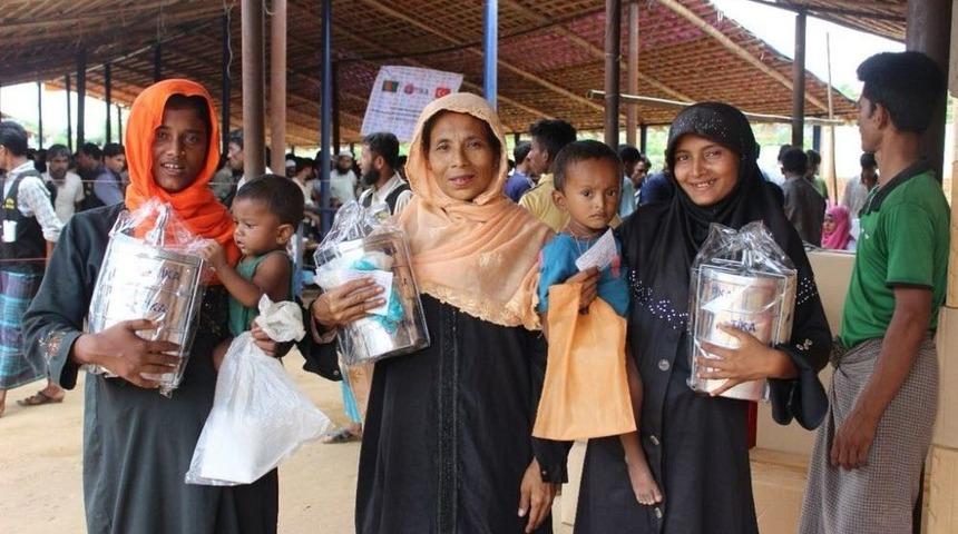 Tika&rsquo;dan Arakanlı M&uuml;sl&uuml;manlara Yardım Eli