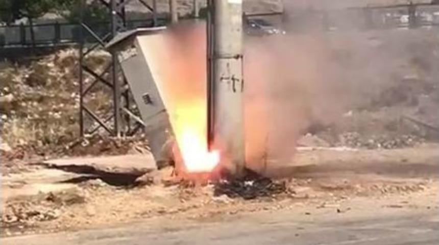 Elektrik Trafosu Ateş Sa&ccedil;tı