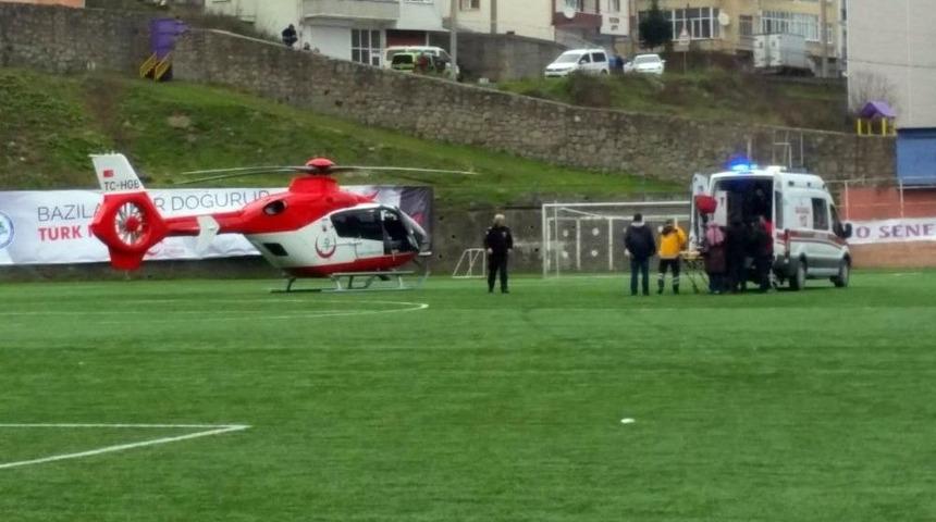 Multipe Myeloma Hastası Memleketine Helikopter Ambulansla Getirildi
