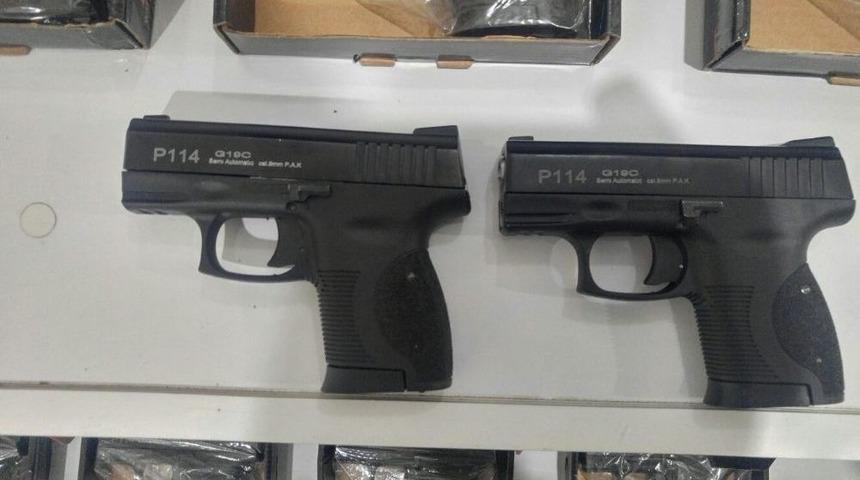 Kahramanmaraş&rsquo;ta Ka&ccedil;ak Silah Operasyonu