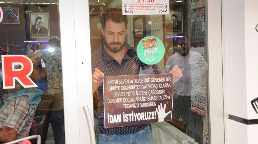 Niğdeli Esnaflar İdam İstiyor