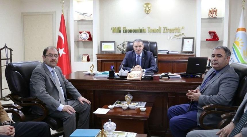 M&uuml;steşar Yardımcısı G&uuml;ldal&rsquo;dan Tarım İl M&uuml;d&uuml;rl&uuml;ğ&uuml;&rsquo;ne Ziyaret