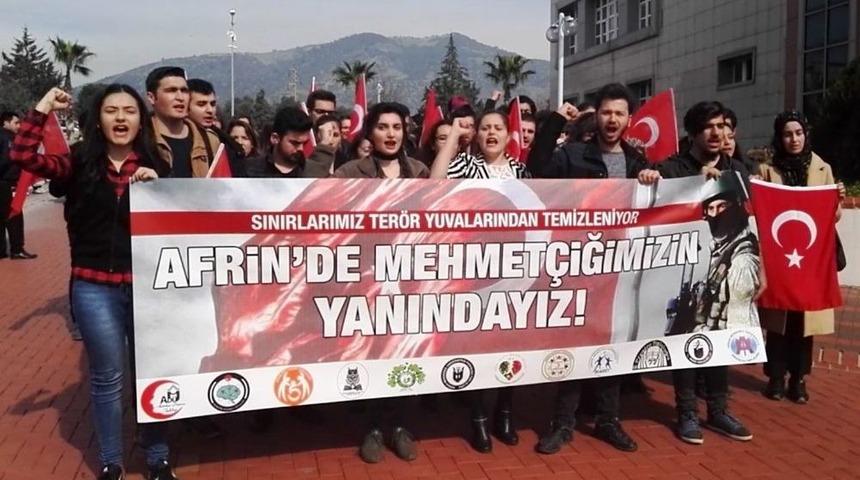 Ad&uuml;&rsquo;l&uuml; Gen&ccedil;ler Afrin&rsquo;de Mehmet&ccedil;iğin Yanında