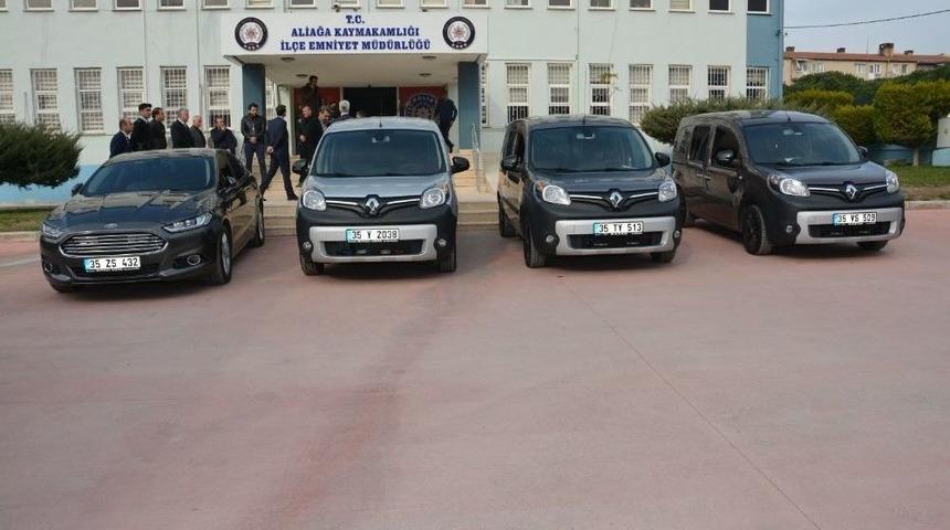 Aliağa Emniyetine 4 Yeni Ara&ccedil;