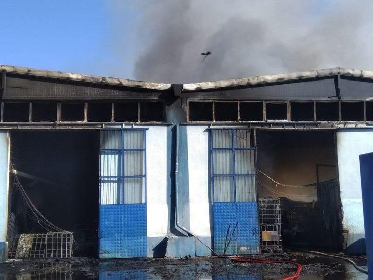 Kahramankazan’da Fabrika Yangını G2