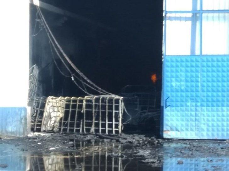 Kahramankazan’da Fabrika Yangını G3