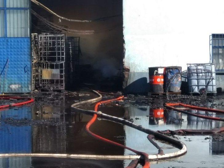 Kahramankazan’da Fabrika Yangını G4