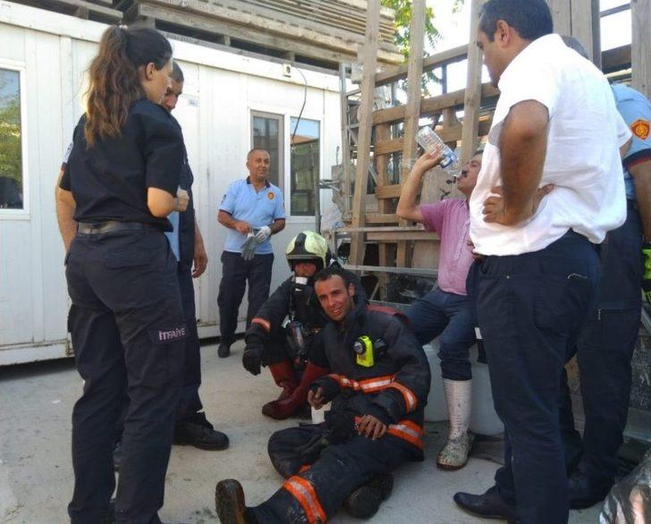 Kahramankazan’da Fabrika Yangını G5