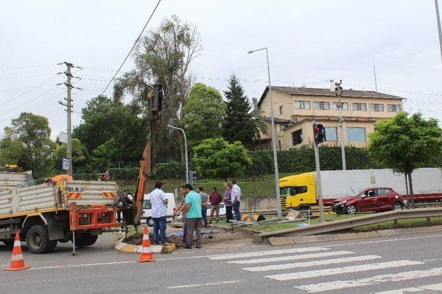 Ordu’da Aynı Araçta 2’si Çocuk 5 Kişi Yaralandı