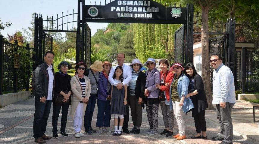 G&uuml;ney Kore&rsquo;den Osmanlı Padişahları Tarih Şeridi&rsquo;ne Ziyaret