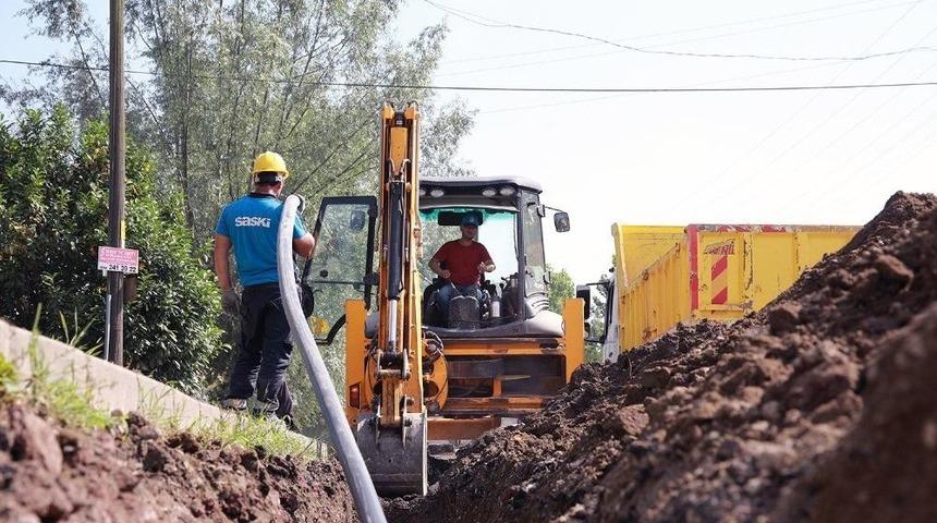 Akyazı Yeniorman Mahallesi&rsquo;nde 5 Kilometrelik İ&ccedil;mesuyu Hattı