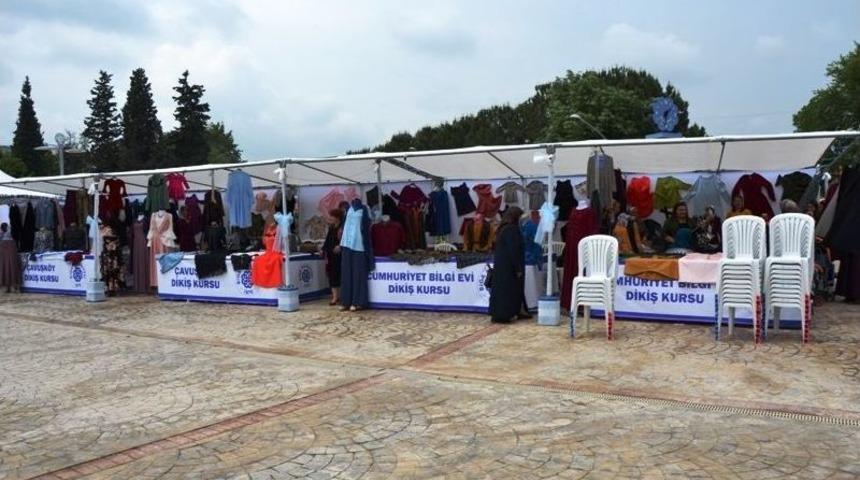 Biga&rsquo;da El Emeği &Uuml;r&uuml;nler Sergide