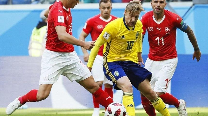 İsve&ccedil;, Tek Golle &Ccedil;eyrek Finalde