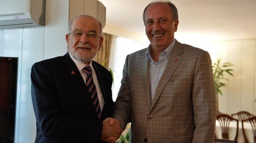 Cumhurbaşkanı Adayı Muharrem İnce Saadet Partisi&rsquo;nde