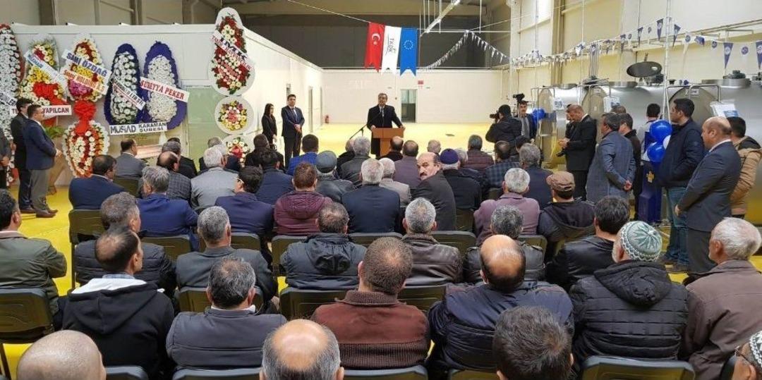 Karaman S&uuml;t Toplama Merkezi Ve Laboratuvarı A&ccedil;ıldı