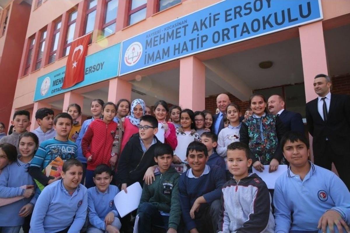 Kocasinan Belediyesinden Eğitime Destek