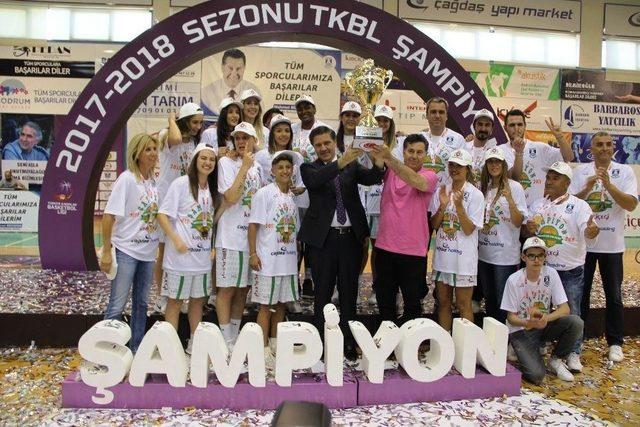 Kırçiçeği Bodrum Basketbol Takımı Süper Lig’e Çıktı