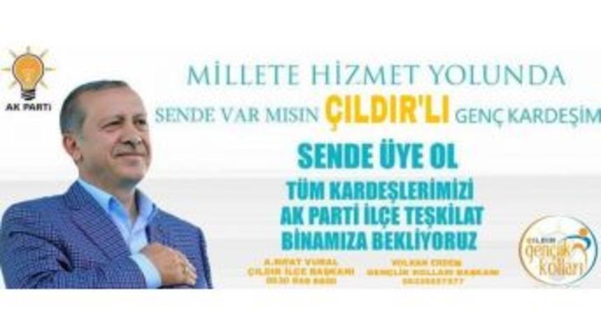 Ak Parti &Ccedil;ıldır Gen&ccedil;lik Kollarından &Uuml;ye Kampanyası