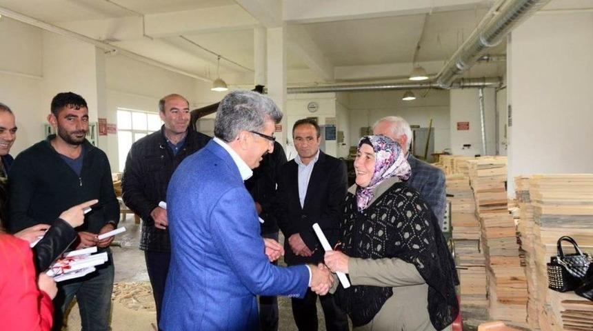 &Ccedil;oban Evleri Muhtarlara Teslim Edildi