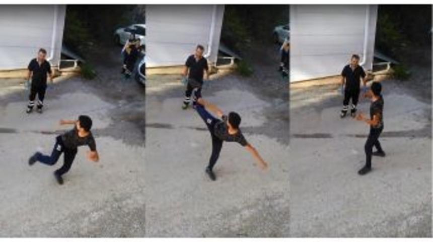 Uyuşturucu Bağımlısından 112 Ekibine “kungfulu” Tepki