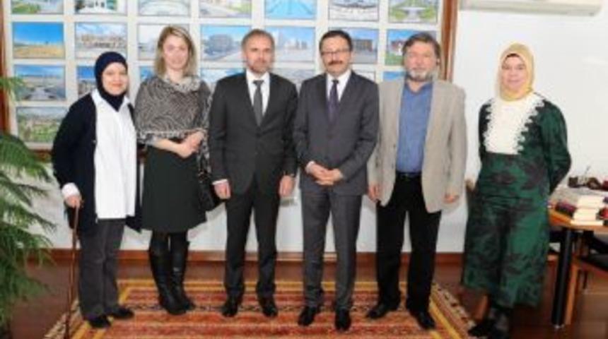 Bosna B&uuml;y&uuml;kel&ccedil;isi&rsquo;nden Altındağ Belediye Başkanı Tiryaki&rsquo;ye Ziyaret