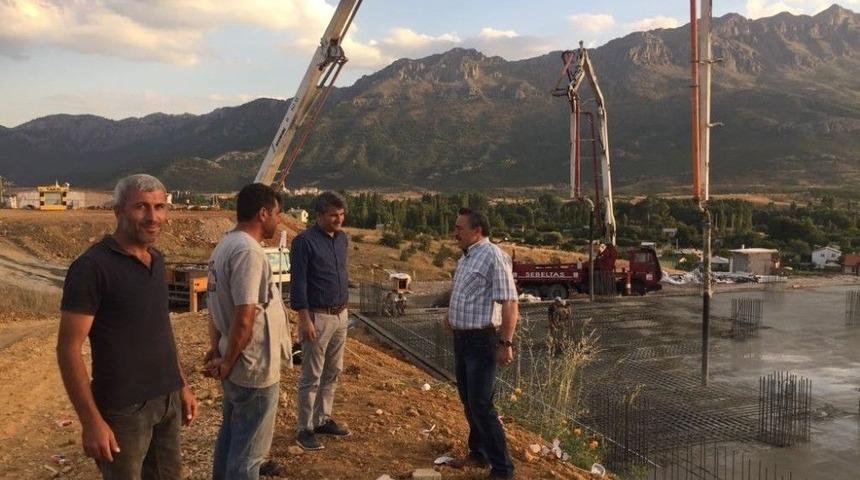 Başkan Tutal, İncelemelerde Bulundu