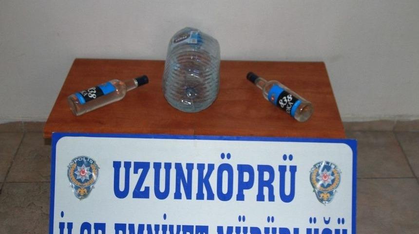 Edirne&rsquo;de Ka&ccedil;ak İ&ccedil;ki Operasyonu